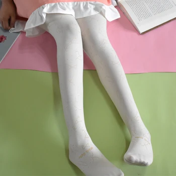 Japonski slog Sweet Lolita nogavice črno belo nebo zvezda Porjavelost vzorec stockSilk nogavice 1order=1pc