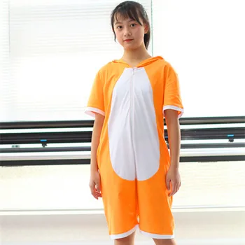 Kawaii Shiba Inu Pižamo Onesie Odraslih Kigurumi Corgi Hooded Sleepwear Plus Velikost Cute Anime Kratek Jumpsuit Ženske Moški More