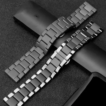 Keramični trak za Samsung Galaxy watch 46mm band Prestavi S3 Meje zapestnica 3 46 22 mm zapestnica Huawei watch GT 2 trak GT2 22 mm
