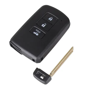 KEYYOU Zamenjava Smart Remote Key Lupini Primeru Fob 3 Gumb Za Toyota Avalon Camry