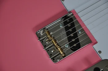 Kitajski kitara tovarne po meri novi belo Roza TL električna kitara visoke kakovosti brezplačna dostava 8pai