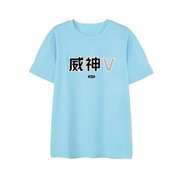 Korejski Moda Kpop NCT WayV Album Srajce Hip Hop Priložnostne Ohlapne Obleke, Majice, T Shirt Kratek Rokav Vrhovi T-shirt