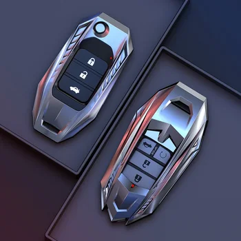Kovinski Avto Daljinsko Tipko Tipko na Pokrovčku Primeru Za Honda Civic CR-V, HR-V Soglasju Jade Crider Odyssey - 2018 Daljinsko Zaščitnik