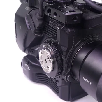 LanParte Fotoaparat ročaja Rosette FS5 Oprijem Adapter za Sony FS5 Original Bayonet Gori