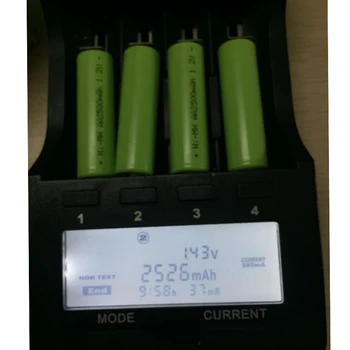 Lanzhd 2500mAh baterije AA Baterija za ponovno Polnjenje 2A NiMH Baterije 1,2 V polnilne baterije za Daljinski upravljalnik Toy kamera (4pcs-40pcs)