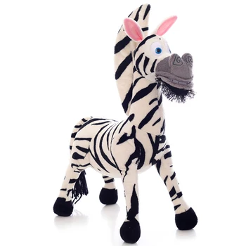 Lepo Stoji Zebra Plišastih Igrač Risanka Noro Zebre Simulacije Živali Mehko Spalna Lutke Igrače Za Otroka Božična Darila Za Rojstni Dan