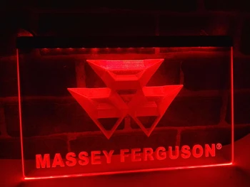 LG187 - Massey Ferguson Traktor LED Neon Luči Prijavite doma dekor obrti