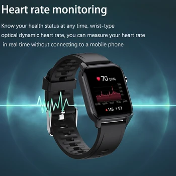 LIGE 2021 Nove Pametne Gledajo Moški Ženske Nepremočljiva Srčni utrip Informacije Opomnik Za Xiaomi Huawei Polni, Zaslon na Dotik, Smartwatch
