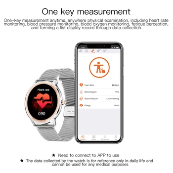 LIGE Moda za Ženske Pametno Gledati Celoten Zaslon na Dotik Smartwatch za Dekle Srčni utrip Spanja Spremljanje Pametne Ure Za Android iOS