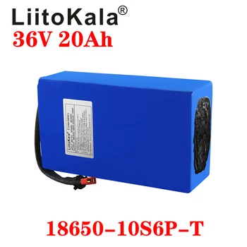 LiitoKala 36V Baterije 20ah ebike baterije 20A BMS 36V 20AH 18650 10S6P Litij-ionska Baterija Za Električno kolo, Električni Skuter