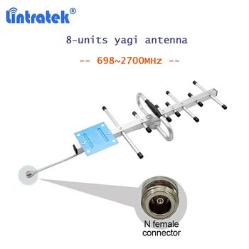 Lintratek 12dbi Zunanja Yagi Antena+Notranji Stropni Antena+10m/15m/20m Kabla Pribor Komplet za 2g 3g 4g, Signal Booster