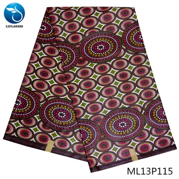 LIULANZHI Ankara vosek tkanine 2020 Nov prihod natisne afriške pravi vosek tkanine 6yards vosek tkanina za ženske ML13P92-ML13P117