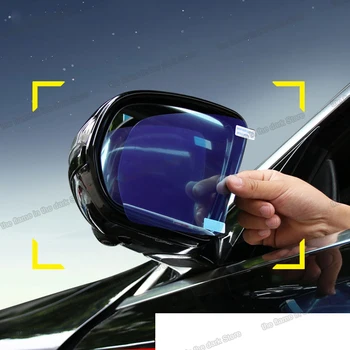 Lsrtw2017 Avto Rearview Dež Ščit Film Nalepke za Mercedes Benz Glb 200 180 250 2019 2020 2021 X247 Auto Dodatki