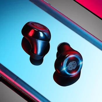 M11 TWS Brezžične Bluetooth slušalke 5.0 HiFi Vodotesne Slušalke Touch Kontrole šport čepkov z Močjo banka za IPhone Android