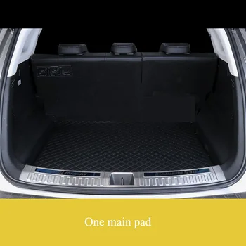 Mehko PU Usnje prtljažniku avtomobila mat za Citroen C3-XR C4 C5 C6 DS5 DS6 DS7 vse modele avtomobilov poletje cool vodotesen prtljažnik preproge