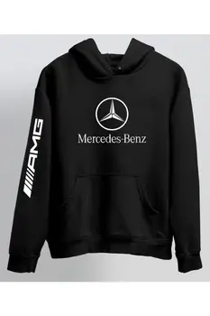 Mercedes Amg Hooded Runo AMG Sloga Majica Hoodie Zajček Objem Mercedes Evropske Kakovosti in Velikosti