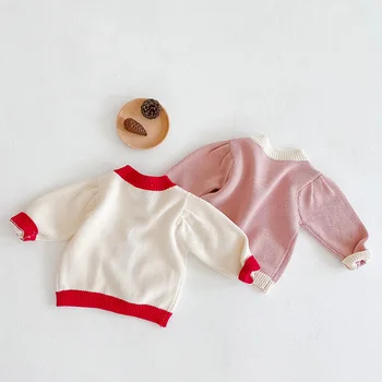 MILANCEL 2020 jeseni nove fante oblačila baby puff rokavi za malčke dekliška jopica sprednji žep baby pletenine malčke boys brezrokavniki