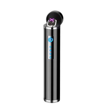 Mini Dvojni Lok Plazme Lažji Valj USB Električni Cigaretni Vžigalniki za ponovno Polnjenje Windproof Kajenje Pribor encendedor
