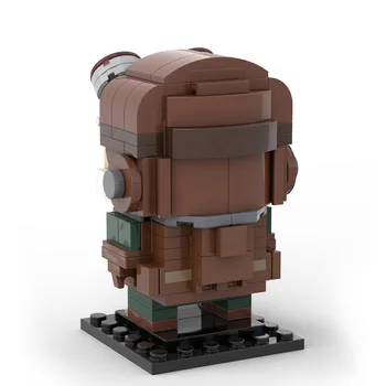 MOC Star Igrače Vojne prašiča Brickheadz Slika Model gradniki Diy 176pcs Opeke Izobraževalne Božično Darilo Za otroke