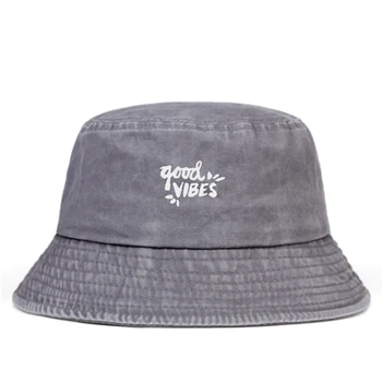 Moda divje Ribič je klobuk Oprati ribič klobuk Vezene panama klobuki bombaž hip hop vedro klobuki sonce klobuki prilagodljiv