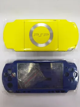 Modra Barva za PSP2000 PSP 2000 Staro Različico igralne Konzole zamenjava celotno ohišje lupino kritje primera z gumbi komplet