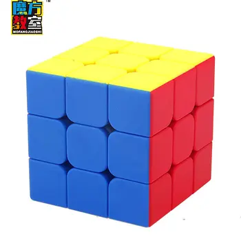MoYu mofangjiaoshi MF3S magic cube nalepke manj hitro kocke za študente, Motnega površine uganke kocke izobraževalne igrače za otroke