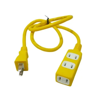 Moč Trak 1 DO 3 Načine 2Pin Japonska/USA /KN Plug Socket Adapter Kabel Podaljšek za Objemko 1/2/3M, Za Doma Električno Vtičnico