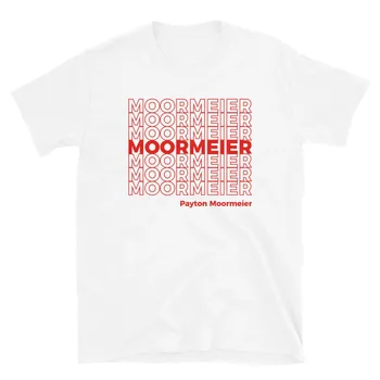 Moške Payton Moormeier Unisex Majica Kratek Rokav O-vratu Priložnostne Moda Bombaža T-shirt Vrhovi Žensk Tees