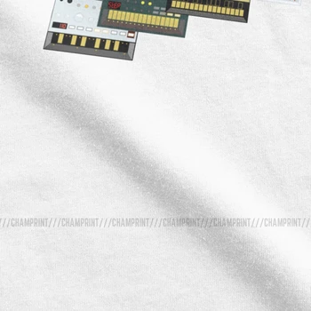 Moški Korg Volca T Shirt Sintetizator Glasbe Sintetični Elektro Modularni Techno Čista Bombažna Oblačila Kratek Rokav Tee Shirt Poletje T-Shirt