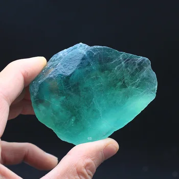 Naravni Kamen Kristalno Mineralnih Zelena Fluorite Kamen Doma Dekoracijo Carving DIY Materiala, Energije Kolo Pulzno Zdravljenje Crystal