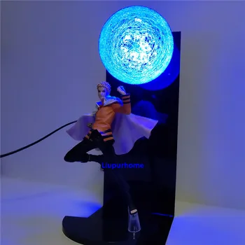 Naruto BORUTO Naruto Uzumaki Diy LED Nočna Lučka Shippuden Uzumaki LED namizne Svetilke Doma Dekorativne Svetilke Fant Božič Darilo
