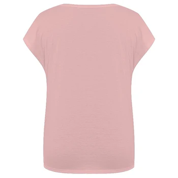 Nepravilna Ženske T-Shirt Vrh Twisted Plus Velikost O-Vrat Črne Majice Ženske 2020 Poletje Kratek Sleeve Solid T Srajce zgornji deli oblacil Ženske