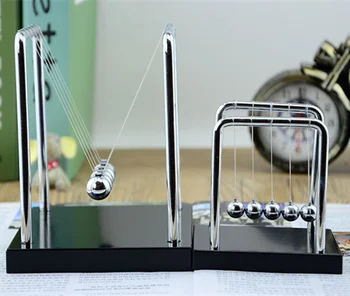 Newtonov Znanost Energije Ohranitvene Zakone Nihalo Zibelka Jekla Bilance Kroglice Doma Desk Dekor Darilo Žogo Toy Model