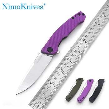 Nimoknives & Fatdragon prvotni načrt PROLETARIAN folding nož 9cr18mov rob zunanji večnamenski nož za kampiranje DEC