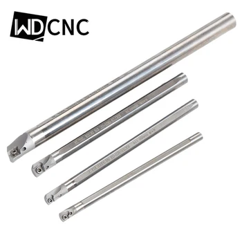 Notranji hladilni indeksiranih stružnica orodja 10 mm na 32 mm trdna karbida kolenom SCLCR 06 09 12 SCLCR CNC turnig dolgočasno bar