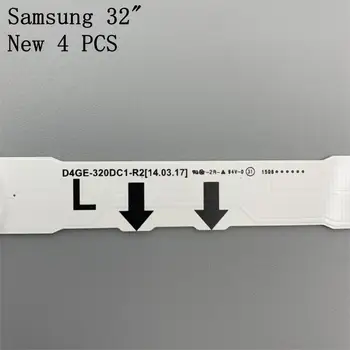 Nov Komplet 4pcs 7LED 650mm LED trak za Samsung ue32j5500akSVS32FHD 3228 D4GE-320DC1-R2 D4GE-320DC1-R1 Bn96-30443A 30442A