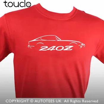 Nova Moda Poletje Tee Majica DATSUN 240Z - FAIRLADY Z RETRO NAVDIHNILA KLASIČEN AVTO T-SHIRT Bombaža T-shirt