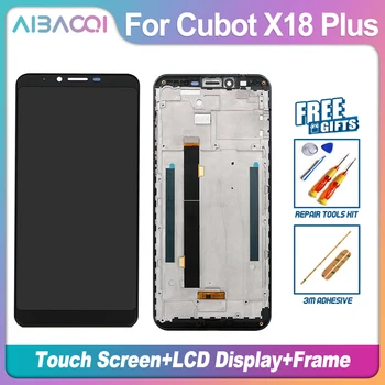Novi Originalni 5.99 Palčni Zaslon na Dotik+2160x1080 LCD Zaslon+Okvir Skupščine Zamenjava Za Cubot X18 Plus Android Telefon 8.0