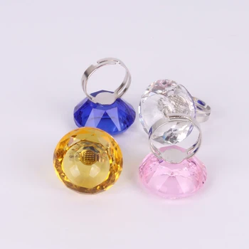NOVO 10pcs Nastavljiv Lepilo Ring Crystal Prst Prstan Lepilo Trepalnic Razširitev Palete Imetnik Ličila Orodje