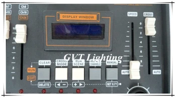 Novo DMX 2024 Krmilnik DMX 512 Stopnji Svetlobe Konzole DMX Krmilnik za Razsvetljavo LCD-Zaslon Za LED Par Gibljive Glave Žarek Luči