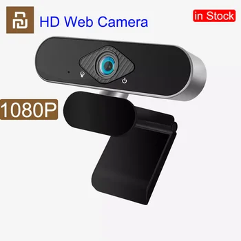 NOVO Youpin Xiaovv 1080P USB Webcam Spletna Kamera HD 200W slikovnih Pik, samodejno ostrenje 150° širokokotni Kamera Vgrajen Mikrofon Za Prenosni RAČUNALNIK