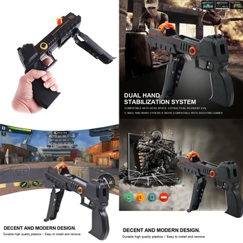 Občutek Pribor Natančnost Strel Armas Arma Palčko Ročno Pištolo za Sony PlayStation 3 PS3, PS Move Motion Controller Streljanje Igre