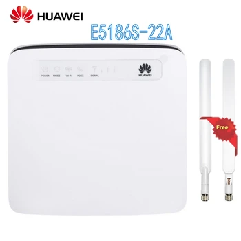 Odklenjena Huawei E5186s-22a 4G LTE Usmerjevalnik Wireless 4G Wifi Dongle Cat6 FDD TDD za Mobilne dostopne točke Cpe Usmerjevalnikom Cat6 300Mbps Hitrost