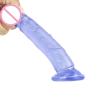 Odraslih priročnik masturbacija palico jelly serije dildo majhen penis simulacije ponaredek penis močno bedak ženski seks odraslih izdelki