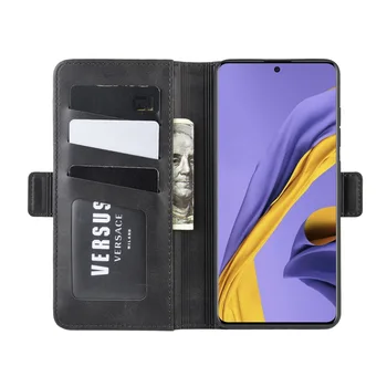 Ohišje Za Samsung A51 Usnjene Denarnice Pokrovček Letnik Magnet Primeru Telefon Za Galaxy A51 Coque