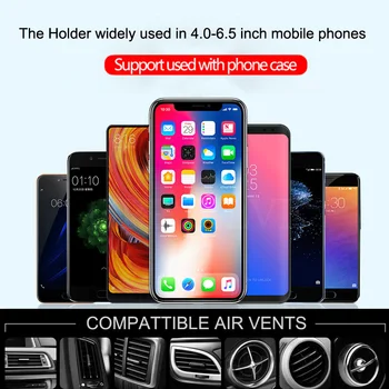 Oppselve Težo Qi Brezžični Avto Polnilec Nastavek Za iPhone MIni 12 11 Pro Max Huawei P40 Pro Lite 10W Hitro Polnjenje Nosilec za Telefon