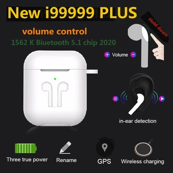 Original i99999 Plus TWS Slušalke, Brezžične Bluetooth 5.0, Novo Funkcijo PK Air3 4 i90000MAX I90000pro i99000 tws