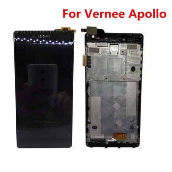 Orodja+Original Vernee Apollo 2560*1440 Pametni Telefon, LCD Zaslon +Okvir+, Zaslon na Dotik, Računalnike Skupščine 5.5 palčni Zamenjava Stekla