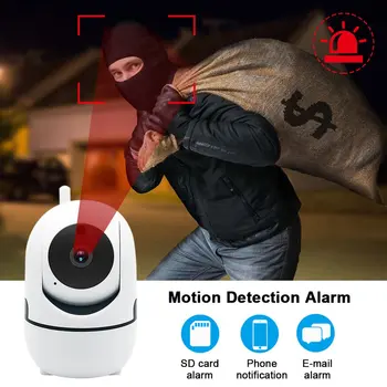 Pametne Kamere 1080P Brezžični Wifi Ir Anti-Theft Ip Kamero Night Vision Inteligentni Hd nadzorna Kamera