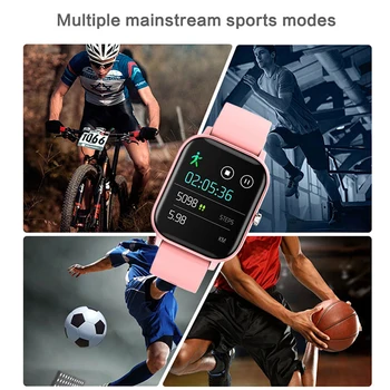 Pametno Gledati Moške P8 IP67 Nepremočljiva Fitnes Tracker Sport Srčnega utripa Poln na Dotik Smartwatch Ženske za Amazfit Gts Xiaomi